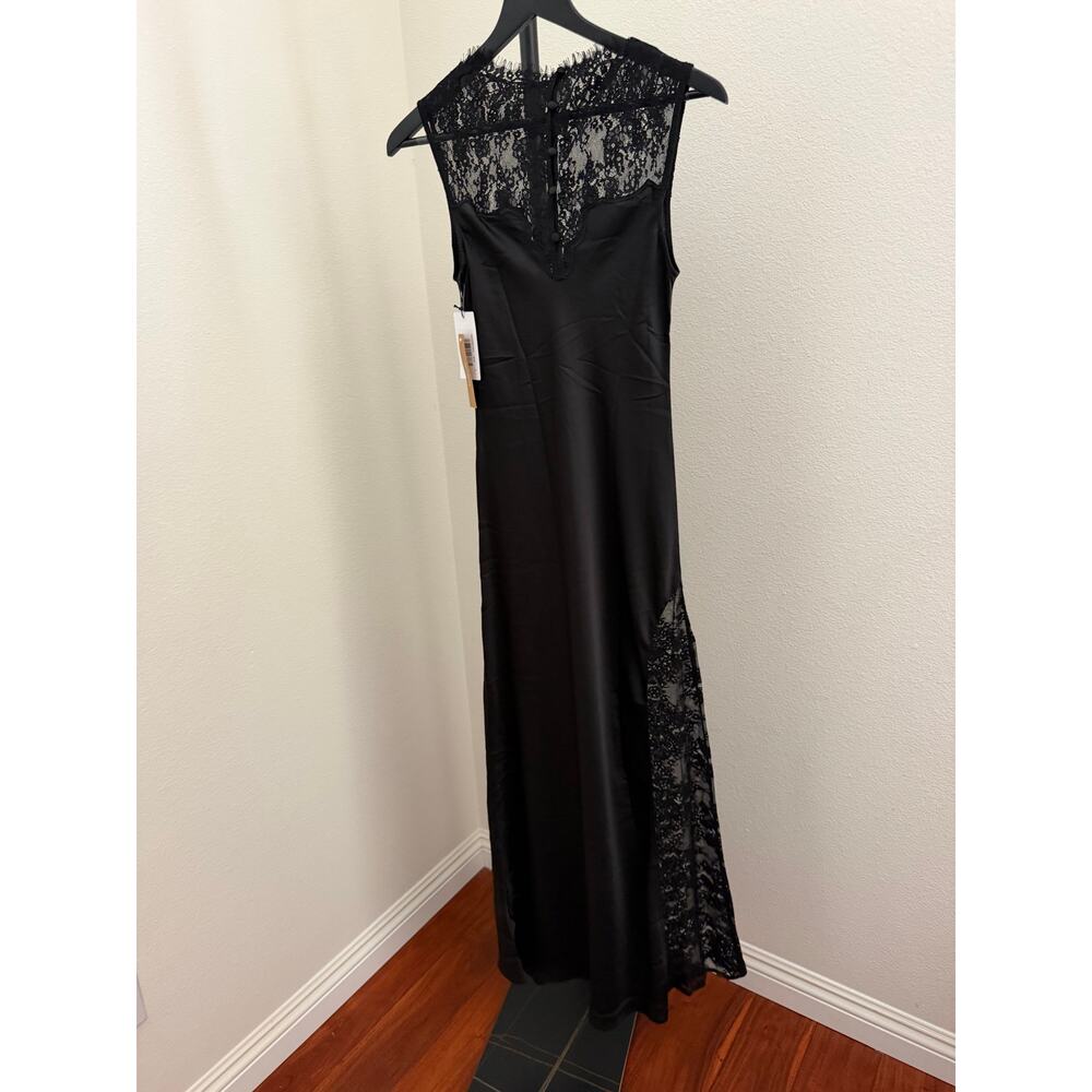 New few moda Natalia black lace dress size 4 - Picture 6 of 7